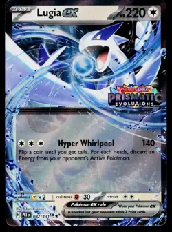 Lugia ex (Prismatic Evolutions Stamped) 082/131 Holofoil Pokemon Near Mint - Image 1