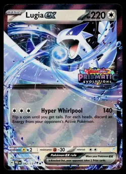 Lugia ex (Prismatic Evolutions Stamped) 082/131 Holofoil Pokemon Near Mint - Image 1
