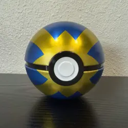 Pokemon TCG Quick Ball Pokeball Tin EMPTY for Display Storage & Cosplay Costume - Image 1