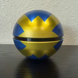 Pokemon TCG Quick Ball Pokeball Tin EMPTY for Display Storage & Cosplay Costume - Image 4