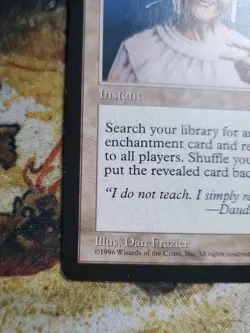 Enlightened Tutor MTG Mirage MP - Image 4