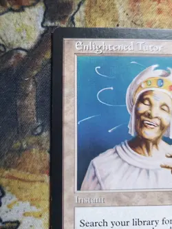 Enlightened Tutor MTG Mirage MP - Image 5