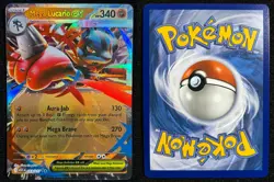 Mega Lucario ex 077/132 Holo Mega Evolution Pokemon Double Rare NM - Image 1