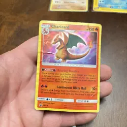DAMAGED Pokemon Lot 7 - Charizard Entei Articuno Raichu Gyarados - Creased AS-IS - Image 4