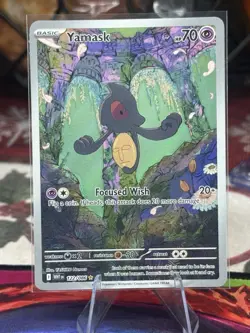Yamask 122/086 Illustration Rare White Flare Near Mint Pokemon TCG - Image 1