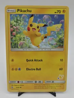 Pokemon TCG Pikachu - 19/68 (#55 Pikachu Stamped) Battle Academy Promo 019/068 - Image 1