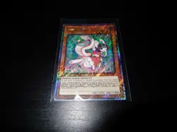 1x Yugioh Fairy Tail - Snow RA04-EN269 Platinum Secret Rare 1st Edision MINT NEW - Image 1