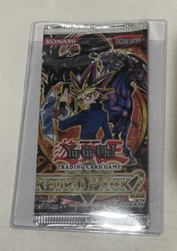 Yu-Gi-Oh! TCG Retro Pack 2 Booster Pack SEALED RARE Vintage 2009 Yugioh Clean - Image 1