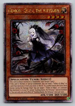 Guiding Quem, the Virtuous (Quarter Century Secret Rare) RA04-EN043 Yu-Gi-Oh - Image 1