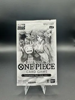 Bandai One Piece Card Game Tournament Pack 2026 Vol.1 English 1-Card Pack - Image 1