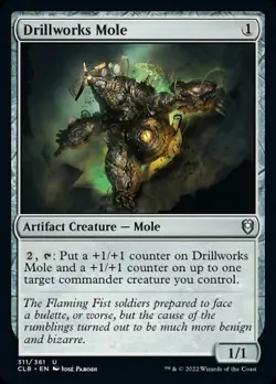 Drillworks Mole [Commander Legends: Battle for Baldur's Gate] Magic MTG - Image 1
