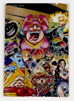 One Piece Natsucomi 2022 Double Sticker 3 Types Eiichiro Oda Shueisha - Image 4