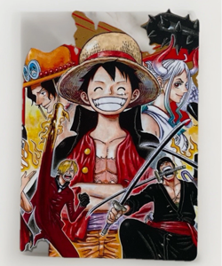 One Piece Natsucomi 2022 Double Sticker 3 Types Eiichiro Oda Shueisha - Image 5