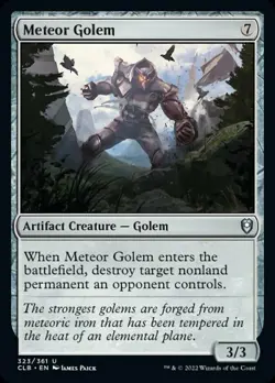 Meteor Golem [Commander Legends: Battle for Baldur's Gate] Magic MTG - Image 1