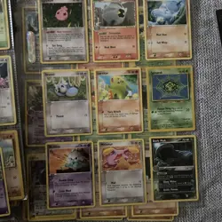 Nintendo Pokemon TCG Card Lot Binder Pages EX Hidden Legends/Magma Aqua English - Image 1