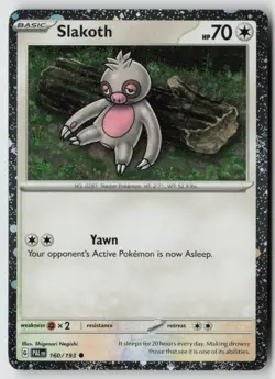 Slakoth (Cosmos Holo) 160/193 - Miscellaneous Cards & Products Holo - PTCG - Image 1