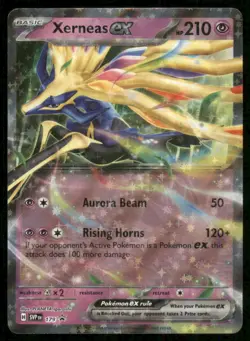 Pokemon TCG Xerneas ex SVP 179 2025 Scarlet & Violet Black Star Promo Card - Image 1