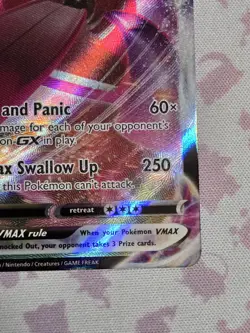 Pokemon Gengar VMAX TCG 157/264 Swsh08: Fusion Strike Ultra Rare Holo Card - Image 3