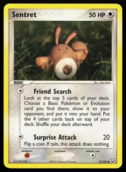 Sentret 75/109 Common Team Rocket Returns Yuka Morii Pokemon Card - Image 1