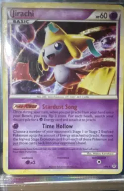 Pokemon TCG Jirachi Unleashed Holo Rare Card 1/95 Basic 60 HP English - Image 1
