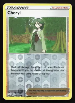 Cheryl 123/163 Battle Styles NM Reverse Pokemon Card TCG - Image 1