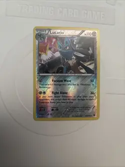 Pokemon TCG Lucario Fates Collide Reverse Holo Card 63/124 NM - Image 1