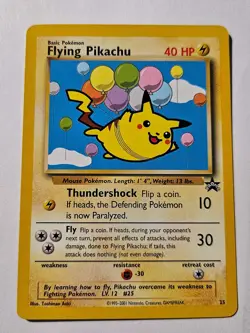 Pokemon Card - TCG Flying Pikachu Promo Regular Card #25 - Image 1