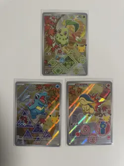 Pokemon TCG First Partner Illustration Collection Series 2 Full Set (9 Cards) - Image 3