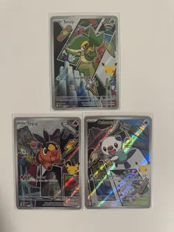 Pokemon TCG First Partner Illustration Collection Series 2 Full Set (9 Cards) - Image 5