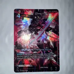 Gundam Throne Eins GD04-036 R + Phantom Aria Gundam Card Game - Image 1