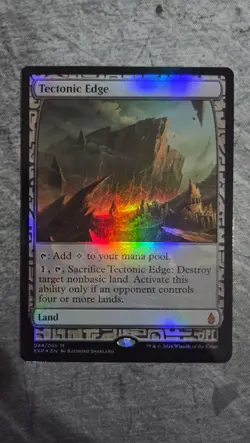 Tectonic Edge Foil M Zendikar Expeditions 44 NM MTG - Image 1
