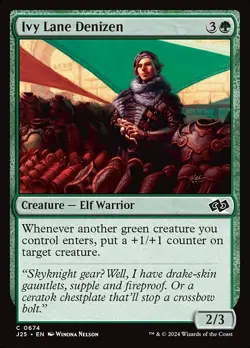 [MTG] Ivy Lane Denizen (0674) (J25) NM - Image 1