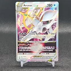 The Pokemon Company Arceus VSTAR 123/172 Brilliant Stars Holo Ultra Rare 280HP - Image 1