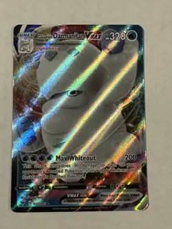 Galarian Darmanitan VMAX 037/185 Pokemon Swsh04: Vivid Voltage Holo - NM - Image 1
