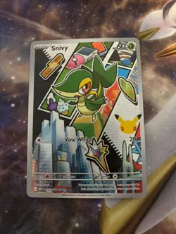 Snivy 049 Me: Mega Evolution Promo Holo First Partner Series 2 Pokemon Card NM - Image 1