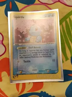Pokemon TCG Squirtle EX Team Magma vs Team Aqua 46 Reverse Holo Common - Image 1