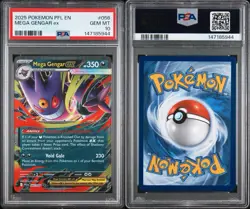 Mega Gengar EX 056/094 Pfl En-phantasmal Flames Pokemon PSA 10 - Image 3