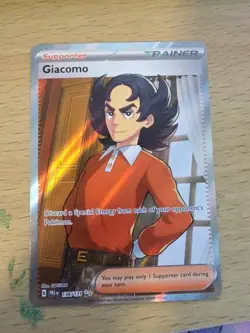 2025 Pokemon PRE EN #138/131 - Giacomo - Ultra Rare - Image 1