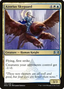 Azorius Skyguard 4x FOIL RNA MTG Ravnica Allegiance Uncommon MINT white blue - Image 1