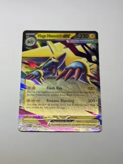 Pokemon Mega Evolution 050/132 Mega Manectric ex Double Rare E169 Pack Fresh - Image 1