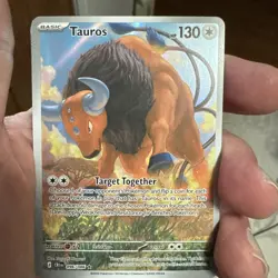 Pokemon Chaos Rising Taurus Full Art Holo - Image 1