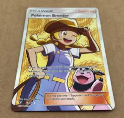 Pokemon TCG - Shining Legends - Pokemon Breeder 73/73 - Ultra Rare Full Art - Image 4