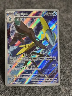 Pokemon- Mega Evolution-#142/132 Inteleon - Illustration Rare - Image 1