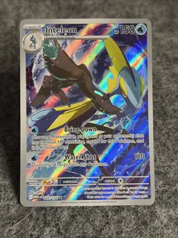 Pokemon- Mega Evolution-#142/132 Inteleon - Illustration Rare - Image 2