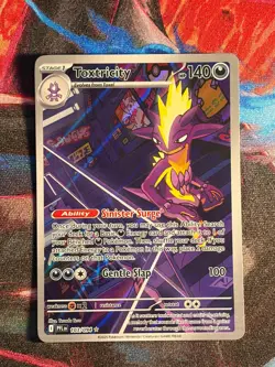Pokemon TCG Phantasmal Flames 103/094 Toxtricity Illustration Rare - NM - Image 1