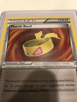Pokemon TCG Muscle Band XY 121/146 Regular Uncommon Lightly Played To Near Mint - Image 3
