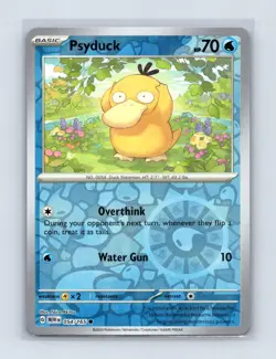 Psyduck 054/165 Common 151 Pokemon Reverse Holo Near Mint - Image 1