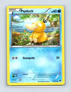 Psyduck 16/122 Common BREAKpoint Pokemon Lightly Played - Image 1