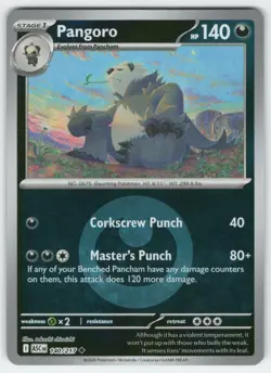 Pokemon TCG | Pangoro (Energy Symbol) | #140/217 ME: Ascended Heroes | English - Image 1
