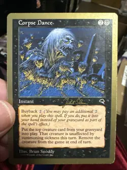 Corpse Dance - Jakub Slemr - 1999 ~ World Championship I MTG Magic - LP - Image 1